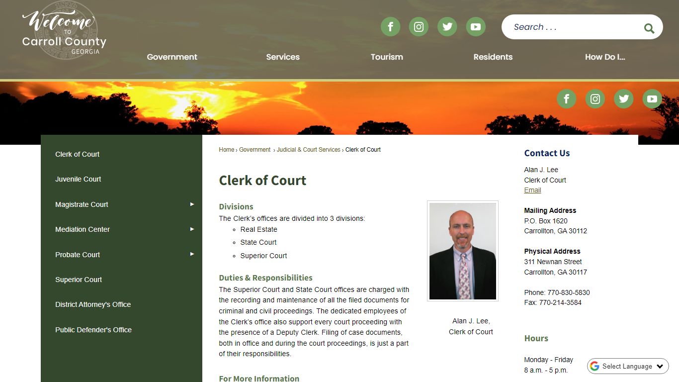 Clerk of Court | Carroll County, GA - Official Website